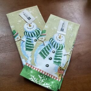 JCPenney Home Collection Christmas Kitchen Towel Bundle of 3 NWT